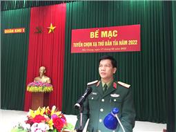 Quân khu: Tuyển chọn 18 cá nhân vào đội tuyển xạ thủ bắn tỉa